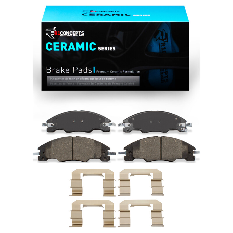 Ford Focus Brake Pads - Front - R1 Concepts - Ceramic - `08-`11